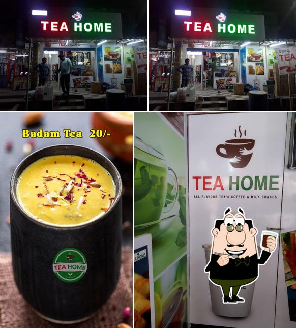 You can order a drink from the menu