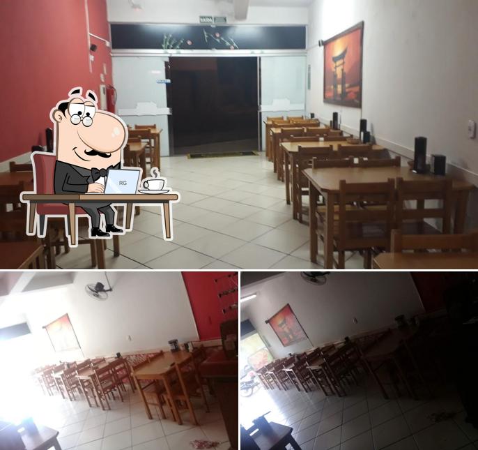 O interior do O Melhor do Peixe