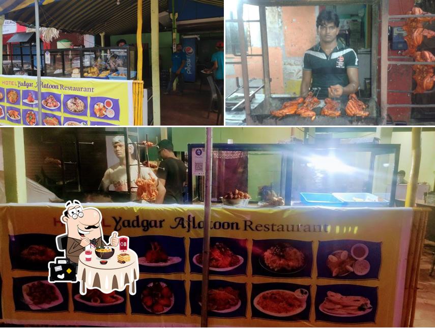 The restaurant's food and interior