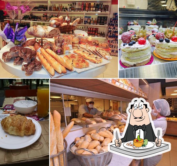 Platos en Pizzaria Delícia