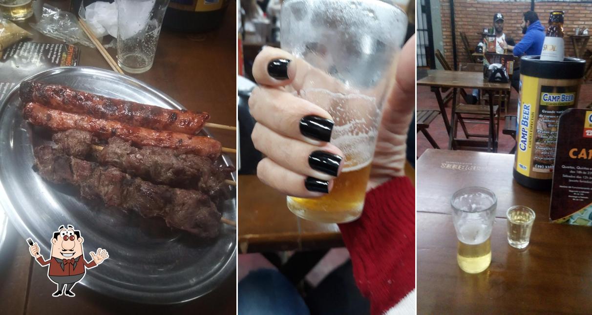 Comida em Camp Beer Bebidas & Espetinhos