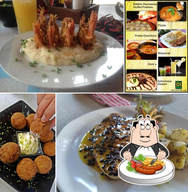 Comida em Spaço Mix