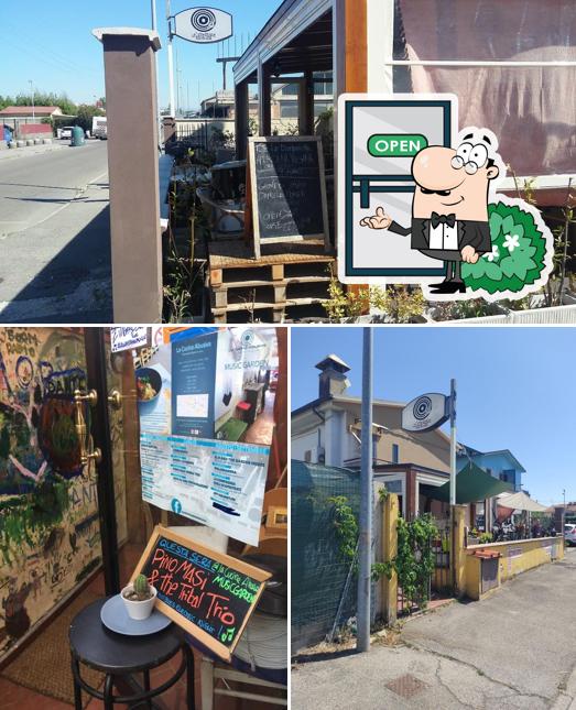 Gli esterni di La Cucina Abusiva