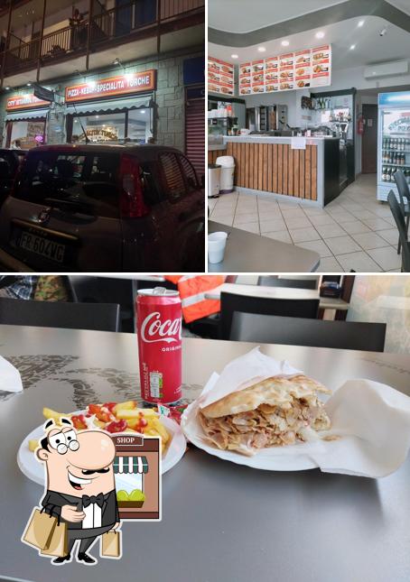 Questa è la foto che presenta la esterno e cibo di City Instanbul Turkish Kebap