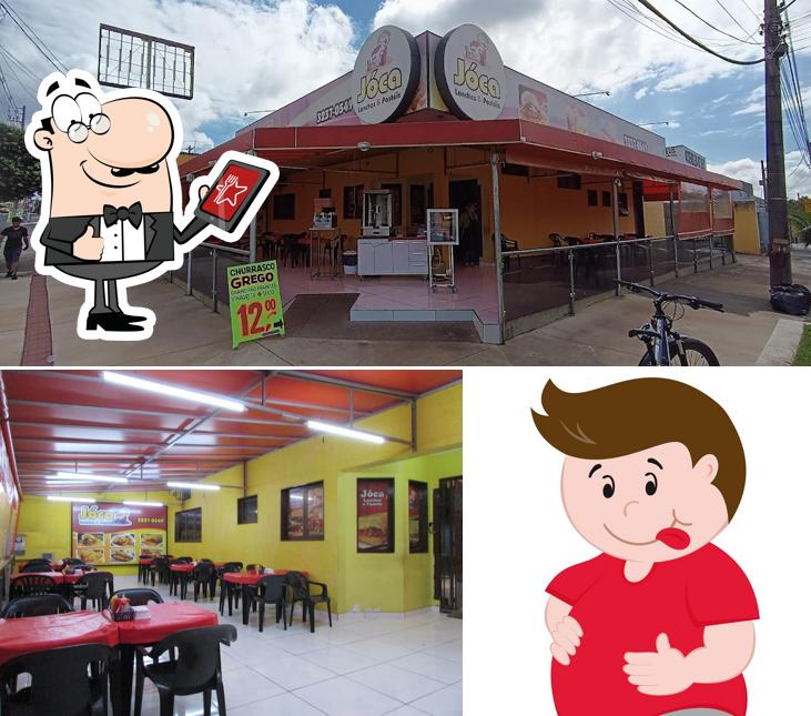 O exterior do Jóca - Lanches E Pastéis