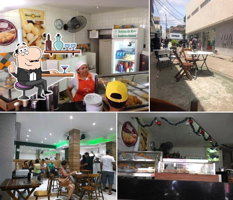 O interior do Delícias do Mate