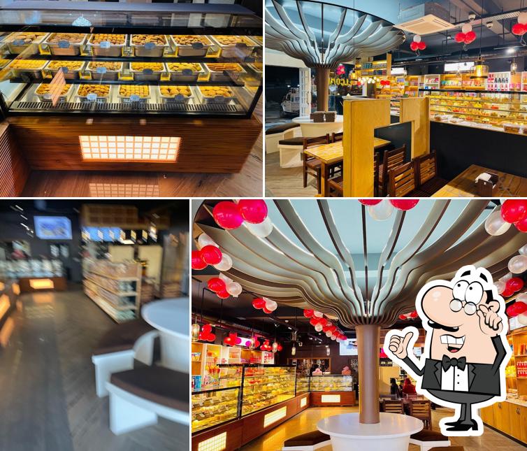 The interior of Mohan Bakery Manmohan Nagar - Best Bakery In Ambala