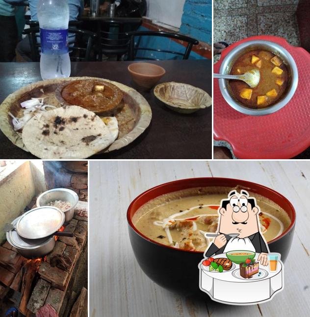 Hot and sour soup at Azamgarh Mutton do pyaza