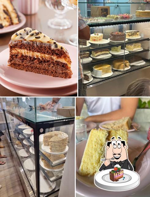 Bolo de chocolate em Ale Pessoa Tortas e Doces doceria