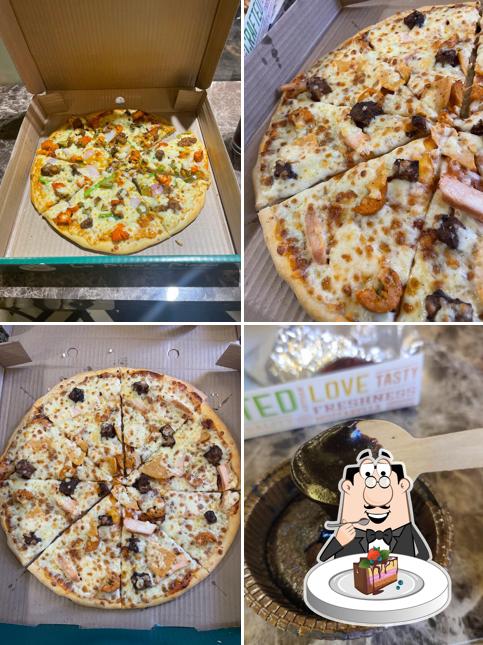 Chocolate cake at La Pino'z Pizza-Goshala Rd, Bihar