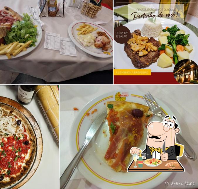 Comida em Moraes Pizzeria and Steakhouse