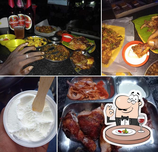 Food at Blue Foxe Bar and Restaurant