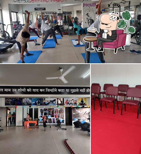 The interior of Siddhivinayak Health Club and Fitness Centre