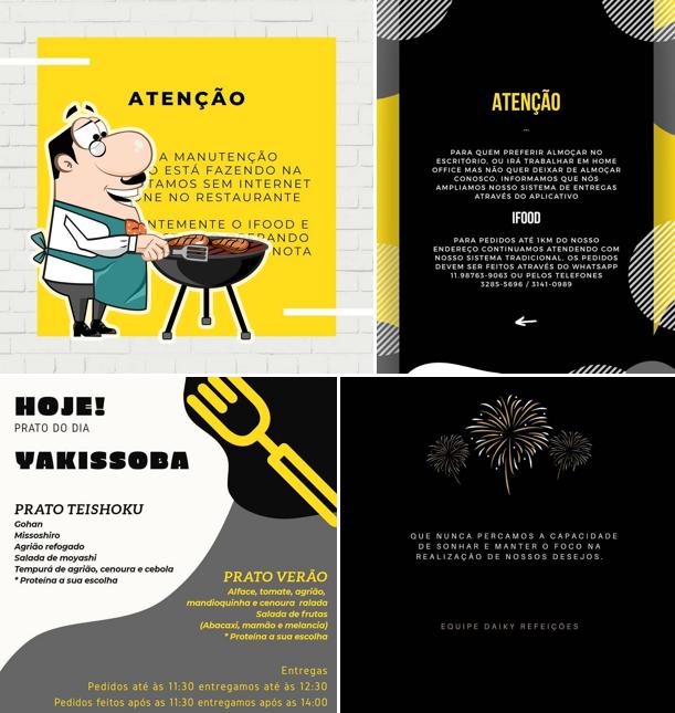 Here's a picture of Daiky Refeições