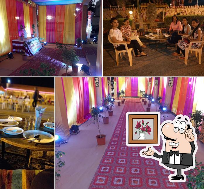 The interior of Ashirwad Club Resort