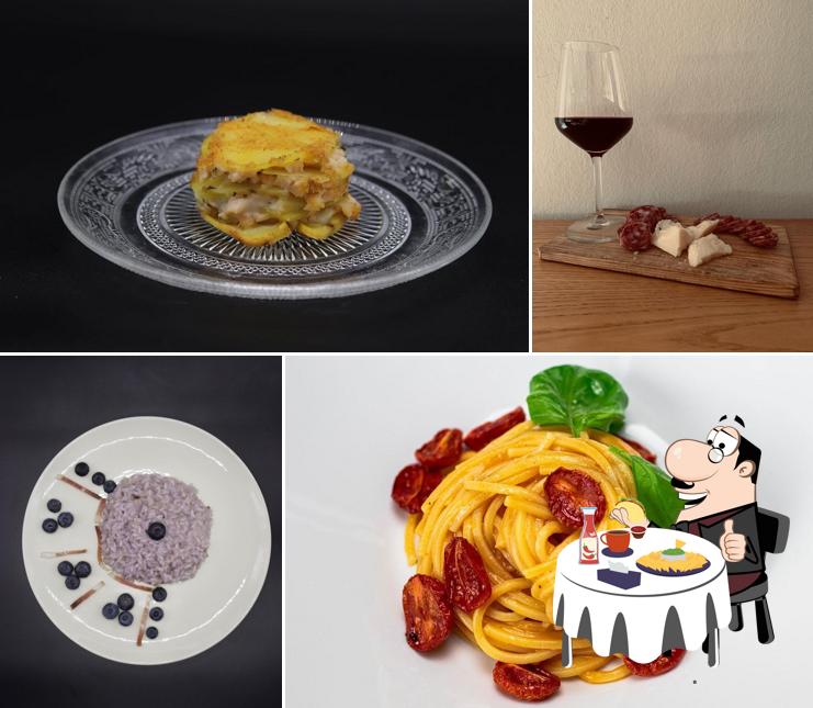 Piatto di formaggi al Ristorante dell’Agriturismo Panizzari