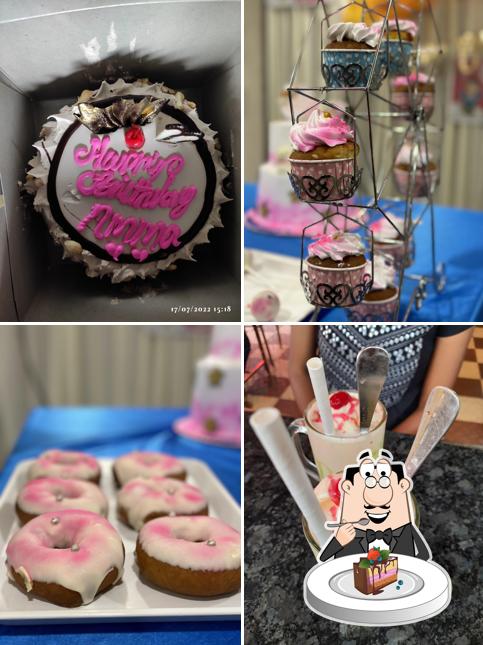 Chocolate cake at Sree Komban Cake Palace