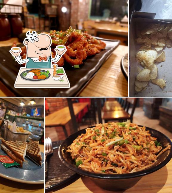 Fried calamari at Cafe Calcutta Classic