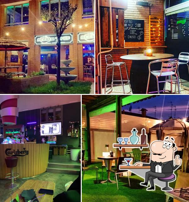 Dai un'occhiata agli interni di Heaven Pub