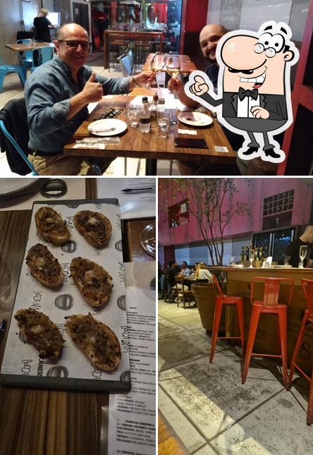 Veja imagens do interior do Bocca Nera