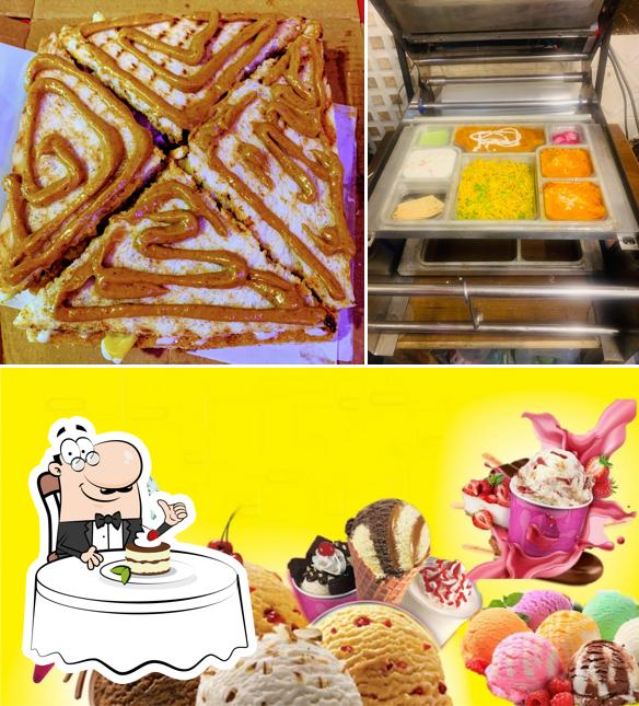 Da Pizza Hub offers a number of sweet dishes