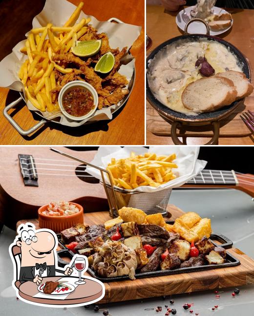 Escolha refeições de carne no Hiro San Sushi & Asian Food