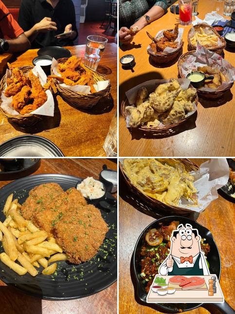 Fish and chips at PlanB Fort Kochi