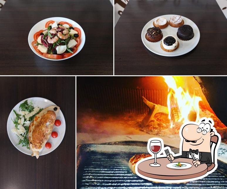 Cibo al Pizzeria Il Drago Verde