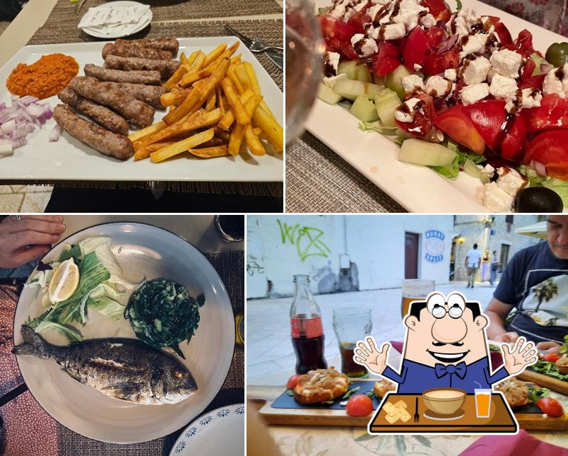 Platti al Oh!LaLa Konoba Pizzeria