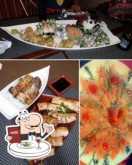 Comida em Sushi Mania São Sebastião