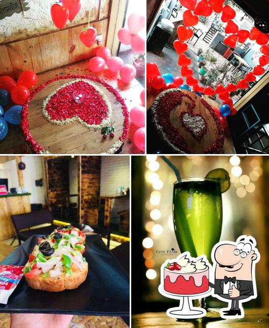 Red velvet cake at Ziiro Restaurant & Cafe