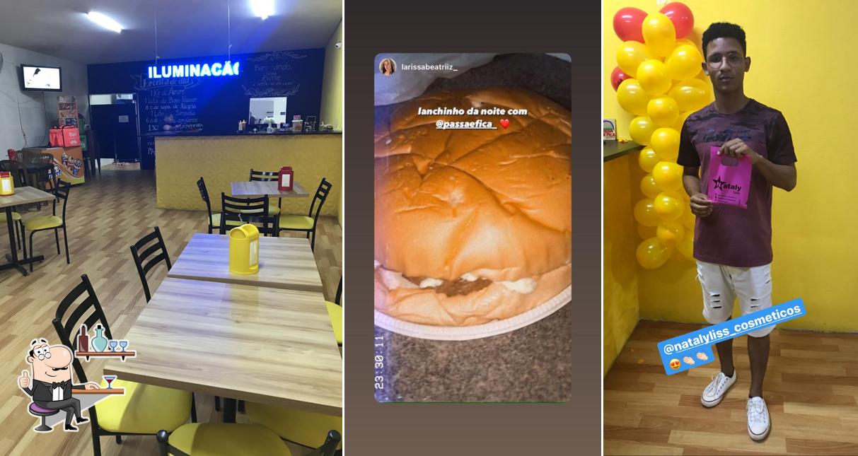 Veja imagens do interior do Hamburgueria Passa e Fica