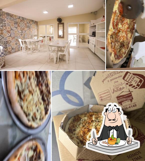 Comida em Pizzaria Dirceu NC Pizzas e Sorvetes