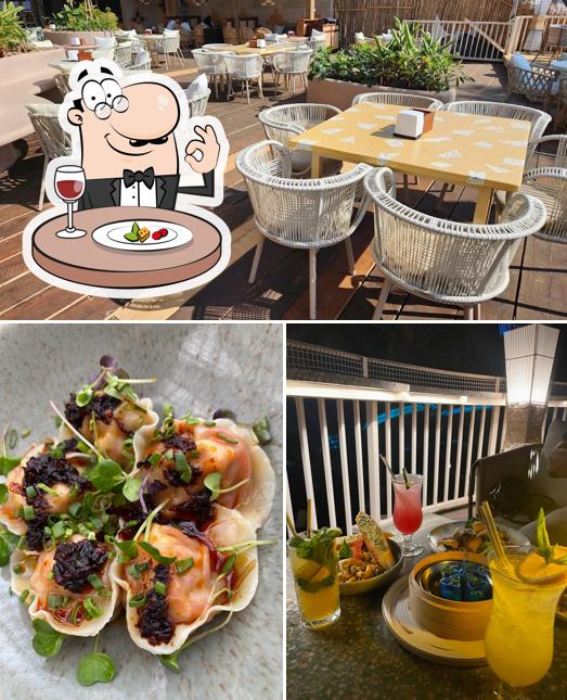 Among various things one can find food and interior at Dubki