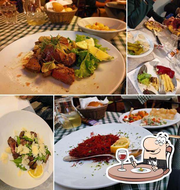 Cibo al Trattoria dal Pansa