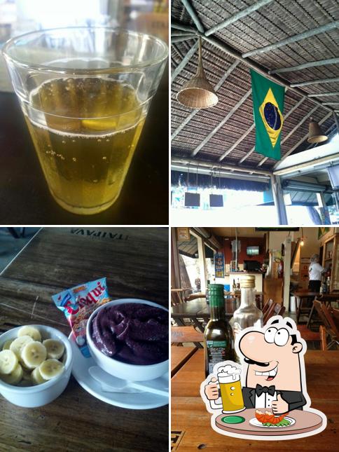 Arte Brasil Grill serve uma seleção de cervejas