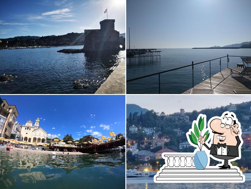 Goditi la vista dall'area esterna di Bagni Molo