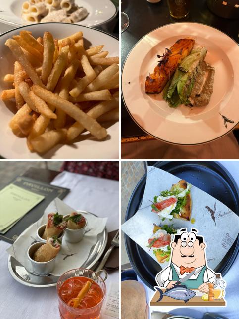 Salmone grigliato al Pavillon Restaurant Cafè & Suite