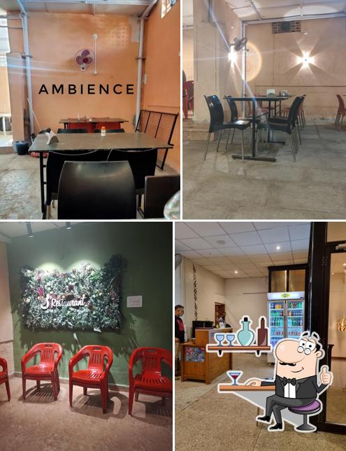 The interior of Sha Brindavana Restaurant & Banquet Hall