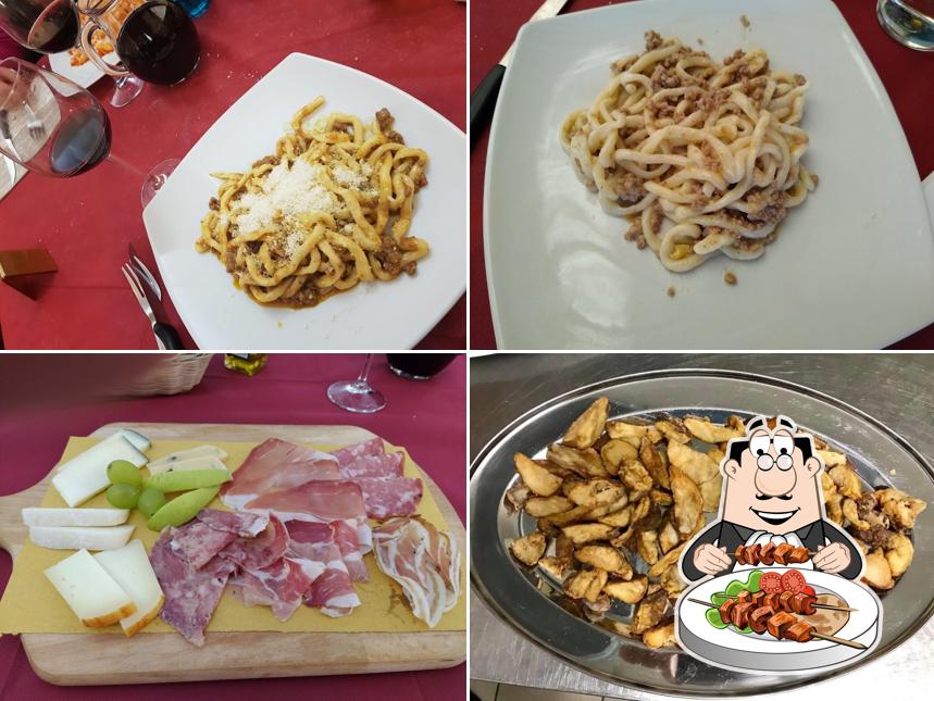 Platti al Bar Osteria Pit Stop Nottola