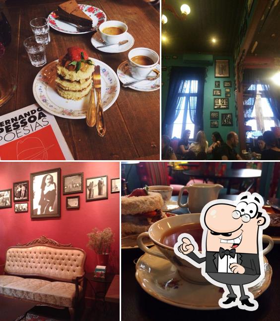 O interior do Agridoce Café