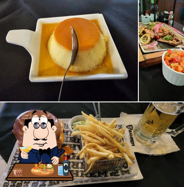 Bruschettas em Bahrem Burger & Grill