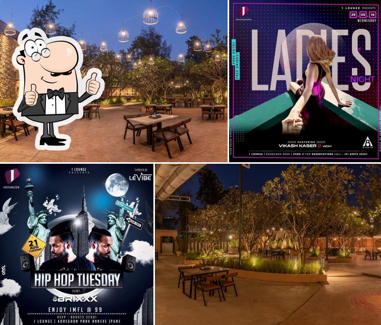 Here's a pic of 1 Lounge