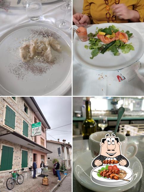 Cibo al Trattoria Agli Amici