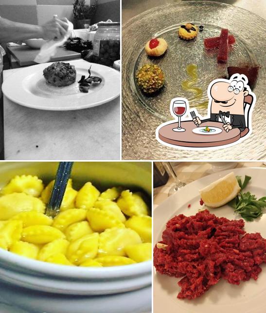 Platti al Antica Trattoria dell'Angelo