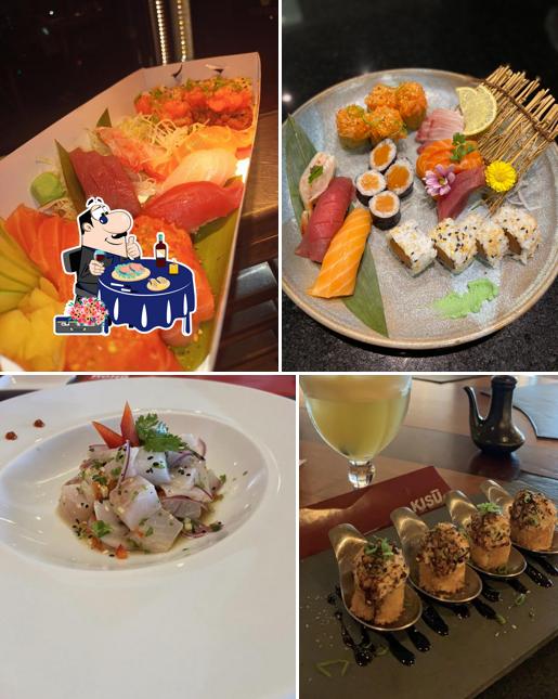 Sashimi em KISŪ Take - Muro Alto