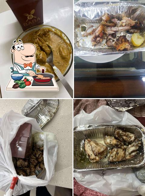 Chicken curry at Baba Veg and Non Veg