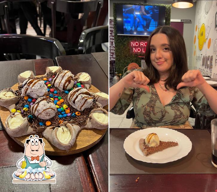 Ostras em King Massas - Pizza com borda recheada