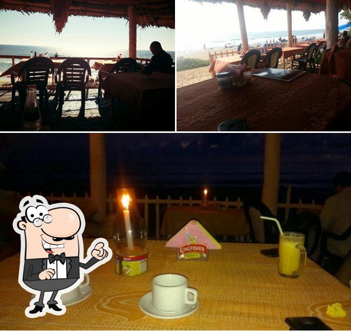 Check out how Theeram Beach Restaurant looks inside