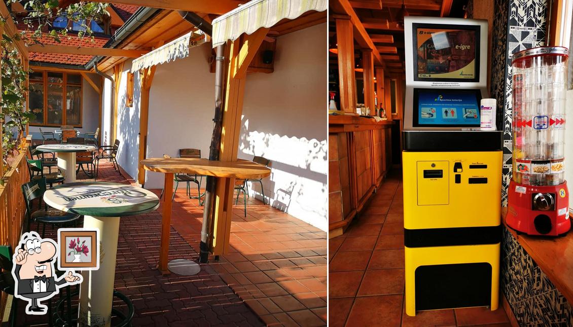 Dai un'occhiata agli interni di Creta bar